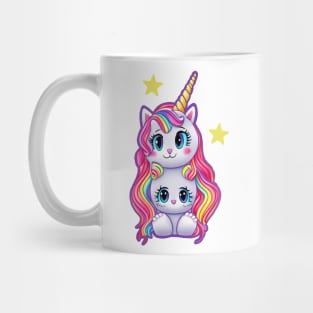 Cute Kawaii Unicorn Kitte Mug